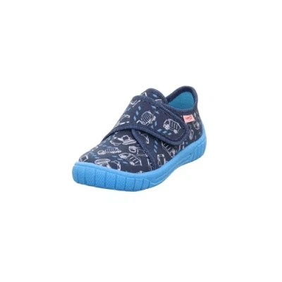 Imagen de Superfit BILL Pantuflas darkblue/lightgreen para niños, Talla: 33, Dark blue/light green Zapatos