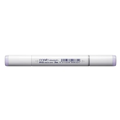 Imagen de Copic Sketch BV20, Lavanda Mate, Marcador Doble con Punta Mediana y de Pincel.