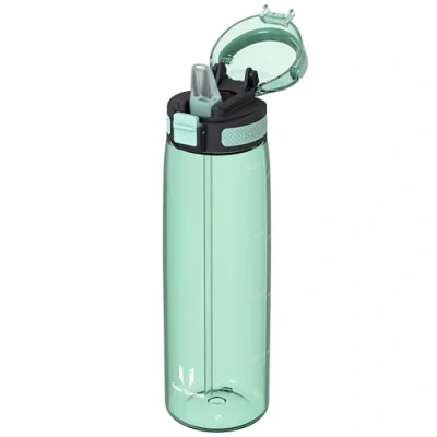 Imagen de Super Sparrow Botella Agua Deportiva 1L Tritan con Pajita, Sin BPA