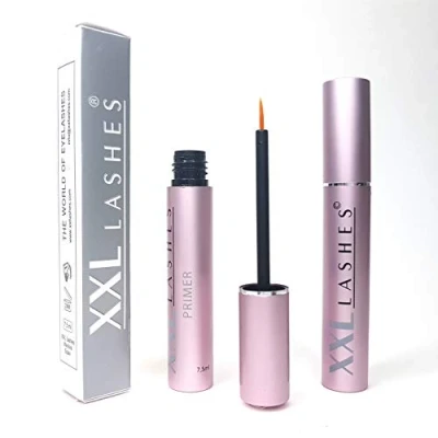 Imagen de Primer XXL Lashes para extensiones de pestañas, tratamiento preparatorio la aplicación agente desengrasante, aglutinante adhesión óptima; limpia las pestañas residuos grasos