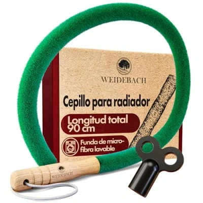 Imagen de Weidebach® Cepillo para Radiadores V. 2.0 90 Cm Longitud Total / 75 De Microfibra, Limpiar Sin Pelo Animal, Que Llega A Todos Los Rincones