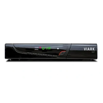 Imagen de Viark Sat Receptor Satélite Digital Full HD DVB S2 Multistream H265, con LAN, Antena WiFi USB y Lector de Tarjetas CA