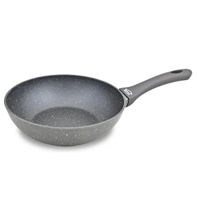 Imagen de Menax Focus Sartén Wok de Aluminio Forjado 5 Capas Revestimiento Antiadherente Ecológico 20 cm