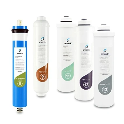 Imagen de smardy 5x filtros de agua set repuesto Nr. 8 9 11 12 13 para Sistema filtrado PRO 190