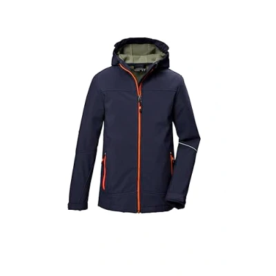 Imagen de killtec Niños Chaqueta softshell/chaqueta de exterior con capucha KOW 366 BYS SFTSHLL JCKT, dunkelnavy, 116, 42161 000