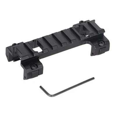 Imagen de ToopMount riel táctico para Rifle, Perfil bajo, Montaje Estilo Garra, Aluminio, 20mm, Weaver/Adaptador de Base en Picatinny G3 MP5