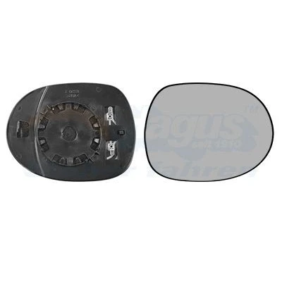 Imagen de VAN WEZEL 2580838 Cristal de Espejo derecha HONDA: CIVIC 8 Hatchback
