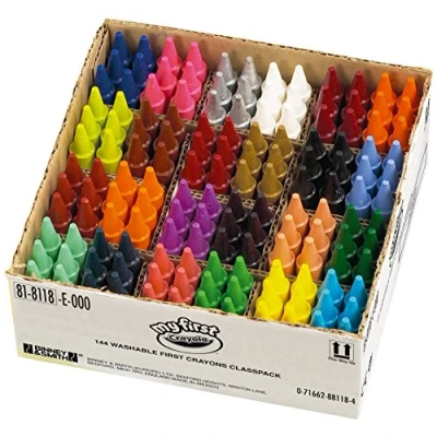 Imagen de Ceras Classpack de 144 unidades 24 colores