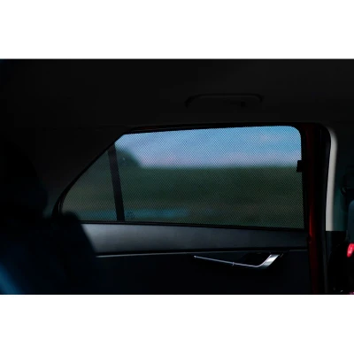 Imagen de Car Shades PV KINIR5B18 Parasoles para ventanillas de coche negro Poliéster