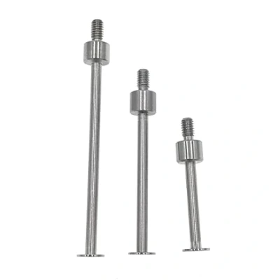Imagen de SUXING Puntos de contacto planos para Indicador profundidad Espesor 0.4 mm Diámetro 5 M2.5 Vástago rosca (A SET)