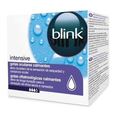 Imagen de Bausch + Lomb blink gotas hidratantes 20x0,4ml compatible con lentes de contacto