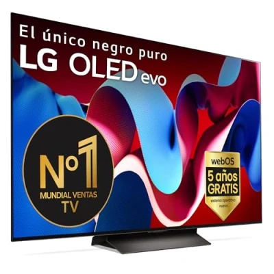 Imagen de TV OLED 55&quot; LG OLED55C45LA, 4K, Procesador Inteligente 4K α9 Gen7, Smart TV, DVB T2 (H.265), Negro