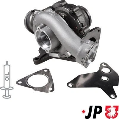 Imagen de JP GROUP 1117403400 Turbocompresor de gases escape incl. kit juntas VOLKSWAGEN: Multivan 5 (7HM, Transporter 5, Bus