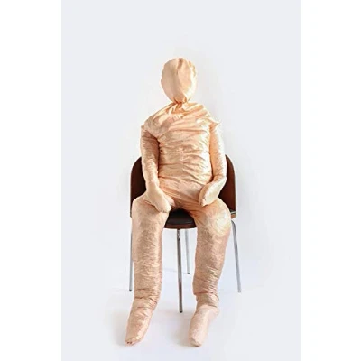 Imagen de Folat B.V. Muñeco rellenable Beige 185 cm para Cumpleaños Halloween Espantapájaros Puppe 22428 Muñeco, Color (Folat BV 22428)