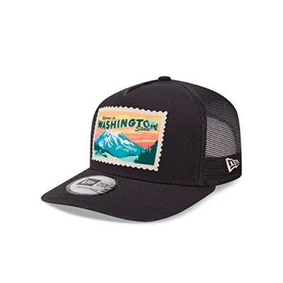 Imagen de New Era Washington State Cap Trucker verstellbar Basecap Snapback Kappe Blau One Size