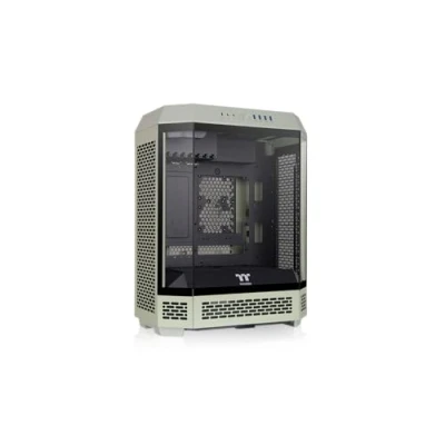 Imagen de Thermaltake The Tower 600 Mid Chassis Hidden Connector Green