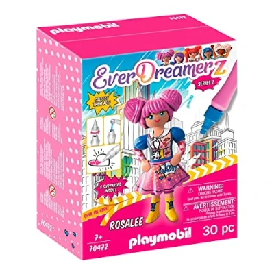 Imagen de PLAYMOBIL EverDreamerz 70472 Rosalee Comic World, con Boli de Agua, Partir 7 Años