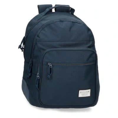 Imagen de Movom Always on The Move Mochila Escolar Doble Compartimento Azul 32x42x15 cms Poliéster 21,12L