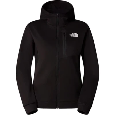 Imagen de THE NORTH FACE Chaqueta Mountain Athletics Fz Flecce para mujer, color negro (Tnf Black), talla XS