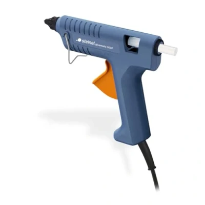 Imagen de Steinel Gluematic 3002 Pistola termoencoladora, Tiempo de calentamiento: 7 min, Temperatura fusión: 206 C, Rendimiento: 16 g/min, Incluye barritas pegamento Ø 11 mm, 333317