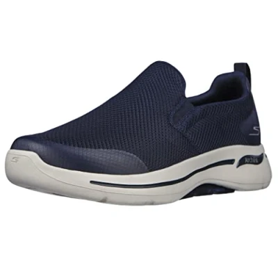 Imagen de Skechers Gowalk Arch Fit Athletic Slip on Casual Loafer Walking Shoe Sneaker, Zapatillas Hombre, Azul Marino Gris, 44 EU