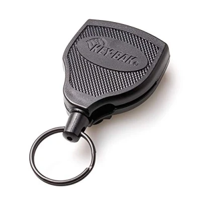 Imagen de KEY BAK #SUPER 48 (S48 SDK) Locking Retractable Reel, 36 Inch (91.4 cm) Kevlar Cord, Tough Polycarbonate Case, Steel Belt Clip, 13 Ounce Retraction, Split Ring