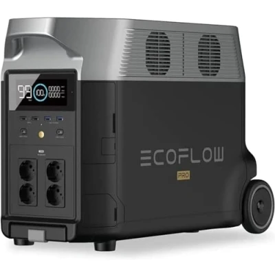 Imagen de ECOFLOW Generador solar DELTA Pro 3.6KWh/3600W con panel de 400W, planta energía portátil, sólo pequeños defectos en el embalaje, producto está completamente sin usar (Reacondicionado)