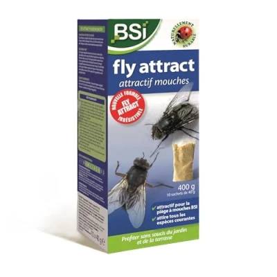 Imagen de BSI Atractivo moscas Fly Attract Natural 10 rellenos para trampa
