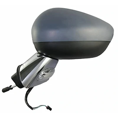 Imagen de Espejo retrovisor Tyc 305 0172 izquierda imprimado cromo para ajuste elect. espejo, convexo CITROËN: DS3 Hatchback, C3 II