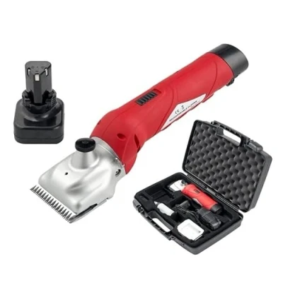 Imagen de Esquiladora peladora FOLK modelo B5 LA con 250W 1 Velocidad, 12V Batería inalámbrica, Para caballos, mulos, perros grandes (E + de 4000mAh)