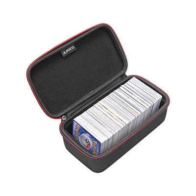 Imagen de RLSOCO Funda de Transporte para Pokémon Trading Cards con un Mangas Tarjetas, Se Adapta a 500 Tarjetas(Tarjetas no Incluidas)
