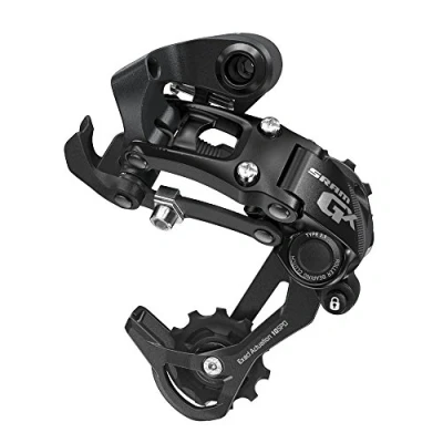 Imagen de SRAM 100021 Cambio, GX, Tipo 2.1, 10v, Caja Media, Negro, Unisex Adult, Multicolor, M