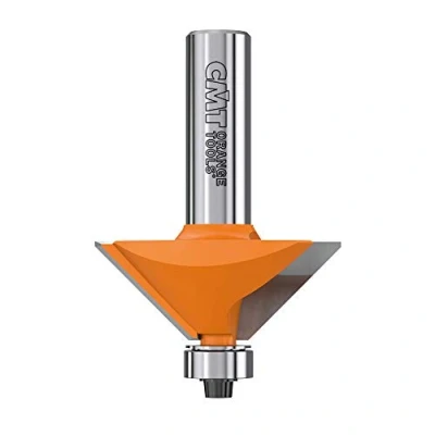 Imagen de CMT Orange Tools 936.920.11 Fresa para biselar con rodam. 45 grados hm s 12 d