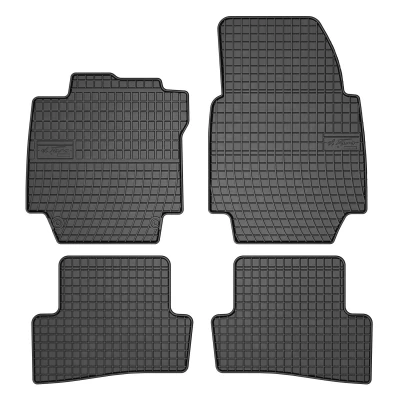Imagen de FROGUM 546931 Juego de alfombrillas suelo Caucho delante y detrás 4 negro Adaptado RENAULT: Captur