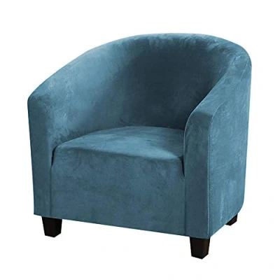 Imagen de Jian Ya Na Fundas para sofá elásticas Lavables Funda Silla de bañera Protector sillón Club Muebles con Terciopelo elástico
