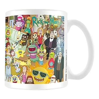 Imagen de Pyramid International Rick &amp; Morty Mug Characters, 320 ML