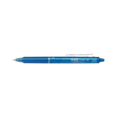 Imagen de Roller de tinta Original Pilot Frixion Ball Clicker 0,7 Sparpack 3 unidades bolígrafo Pen, color azul claro