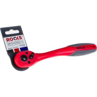 Imagen de ROOKS OK 01.0301 Chicharra reversible 72 10 (3/8&quot;) cuadrado Acero cromo vanadio