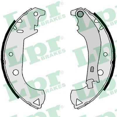 Imagen de Kit de zapatas SAMKO 87810