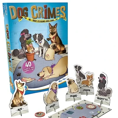 Imagen de Thinkfun Dog Crimes Who’s to Blame Logic Game