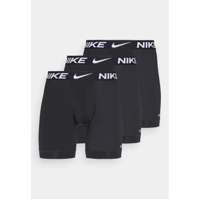 Imagen de Nike Underwear Boxer Brief LONG 3 PACK Culotte, Hombre, Talla: Medium, Black