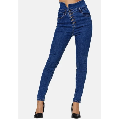 Imagen de Elara Stretch Vaqueros pitillo, Mujer, Talla: 46, Blau
