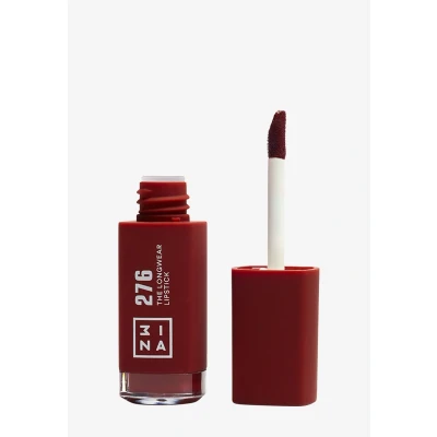 Imagen de 3INA MAKEUP The Longwear Lipstick 276 Labial Líquido Marrón de Larga Duración con Acido Hialurónico para Hidratar los Labios Barra Matte Alta Pigmentación Vegan Cruelty Free