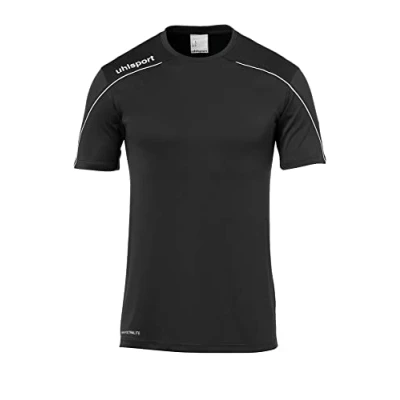 Imagen de uhlsport Stream 22 Shirt Shortsleeved Camiseta De Entrenamiento, Hombre, Negro/Blanco, 116