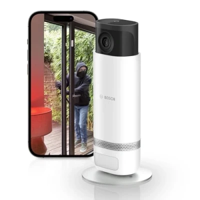 Imagen de Bosch Smart Home cámara Interior Eyes II, de vigilancia WiFi para Interiores, Compatible con Amazon Alexa