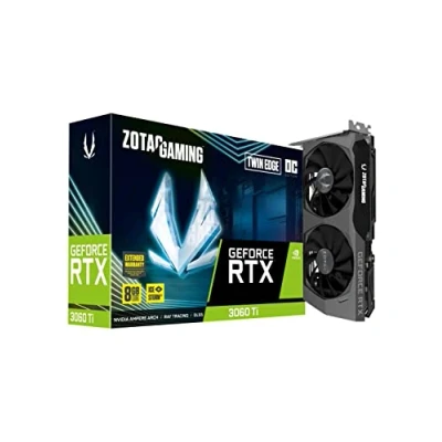 Imagen de Tarjeta Gráfica Zotac Gaming Geforce Rtx 3060 Ti Twin Edge Oc Lhr 8gb Gddr6