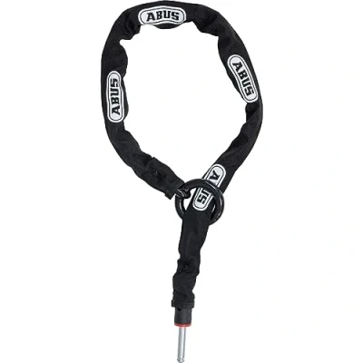 Imagen de ABUS cadena de inserción para candado cuadro adaptadora 2.0 6KS seguridad secundaria bicicletas 6 mm grosor 110 cm longitud negra con bolsa 5950