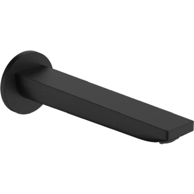 Imagen de hansgrohe Rebris E Caño de bañera, negro mate, 72431670