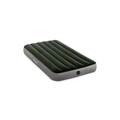 Imagen de Intex 64777 Colchón Hinchable Individual con hinchador y Fiber Tech, Medidas 99 x 191 25 cm