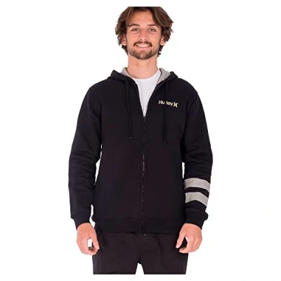 Imagen de Hurley M Oceancare O&amp;O Fleece Zip Sudadera, Black, Hombre
